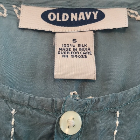 Old Navy 100% Silk Swim Coverup Size S - Picture 5 of 6